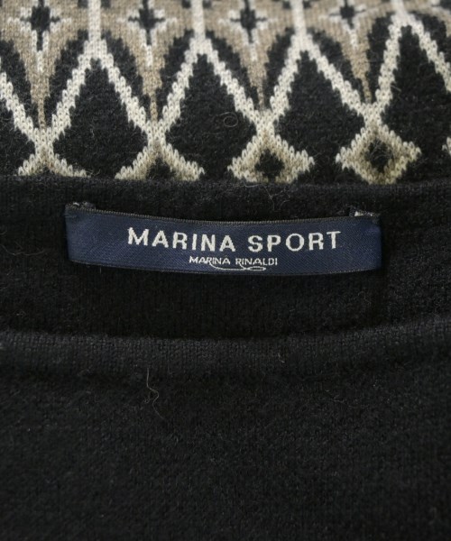 MARINA SPORT（マリナスポート）ニット・セーター 黒 サイズ:L レディース/2200667582057