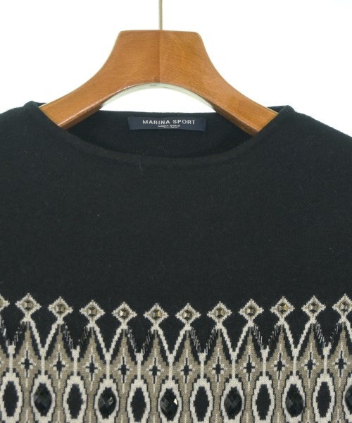 MARINA SPORT（マリナスポート）ニット・セーター 黒 サイズ:L レディース/2200667582057