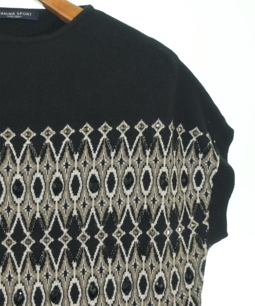 MARINA SPORT（マリナスポート）ニット・セーター 黒 サイズ:L レディース/2200667582057
