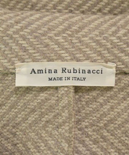 Amina Rubinacci（アミーナルビナッチ）ステンカラーコート グレー サイズ:42(XL位) レディース/2200730520023