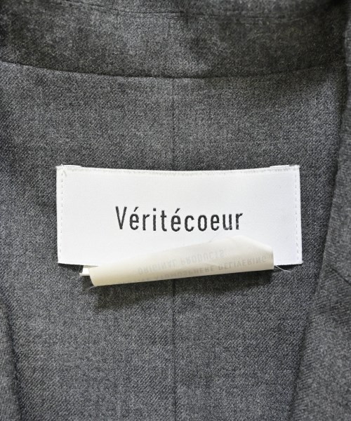 veritecoeur（ヴェリテクール）テーラードジャケット グレー サイズ:1(S位) レディース/2200673117021