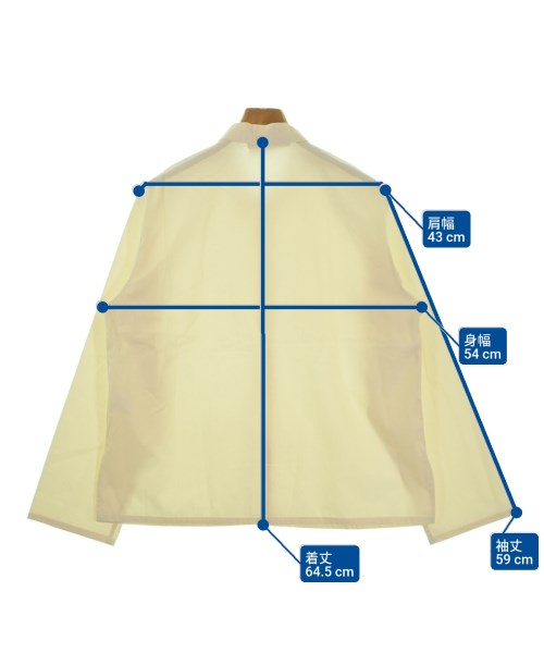 veritecoeur（ヴェリテクール）カジュアルシャツ 白 サイズ:F メンズ/2200676013030