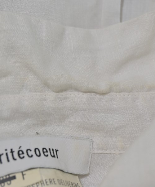 veritecoeur（ヴェリテクール）シャツワンピース 白 サイズ:F レディース/2200679022077