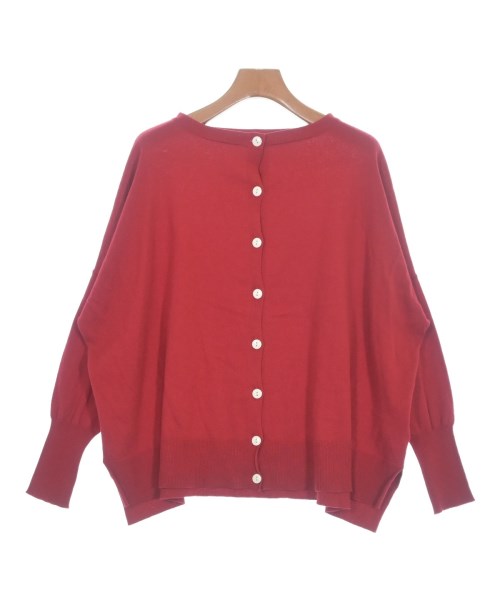 veritecoeur(ヴェリテクール)カーディガン 赤 サイズ:F/2200643407145
