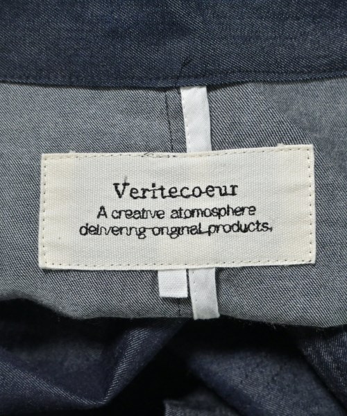 veritecoeur（ヴェリテクール）ステンカラーコート 紺 サイズ:F レディース/2200663691012