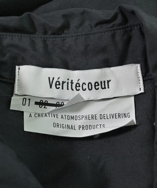 veritecoeur（ヴェリテクール）カジュアルシャツ 黒 サイズ:01(S位) メンズ/2200671255077