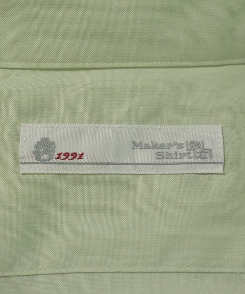 Maker's Shirt 鎌倉（メイカーズシャツカマクラ）カジュアルシャツ 緑 サイズ:7(S位) レディース/2200621548013