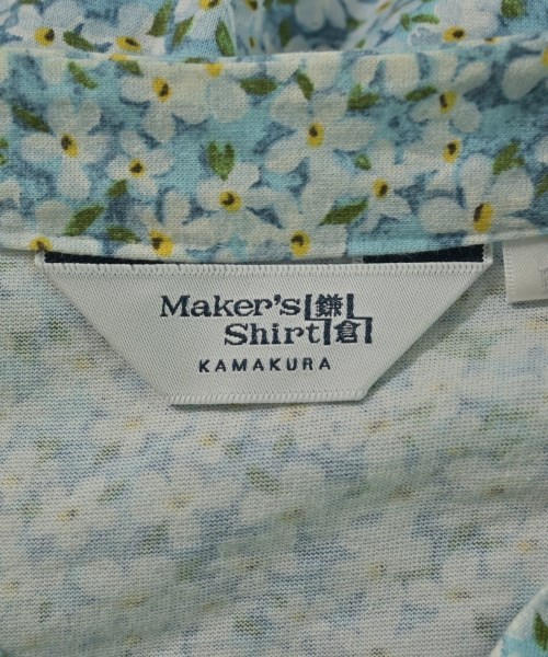 Maker's Shirt 鎌倉（メイカーズシャツカマクラ）カジュアルシャツ 青 サイズ:F レディース/2200621548068