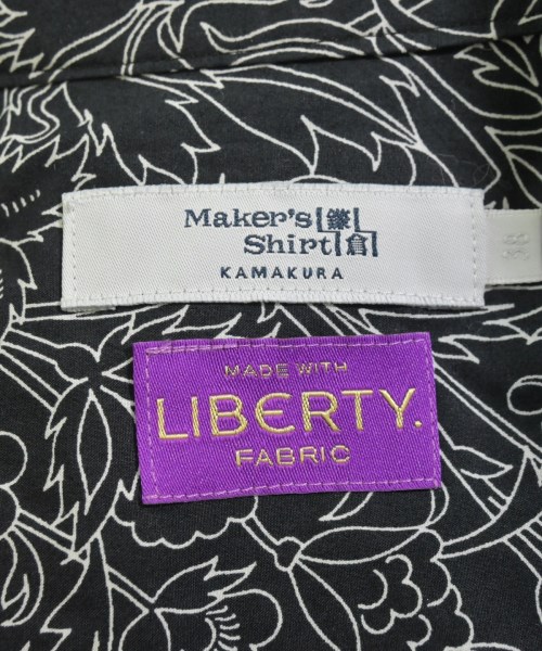 Maker's Shirt 鎌倉（メイカーズシャツカマクラ）ブラウス 黒 サイズ:38(M位) レディース/2200634597237