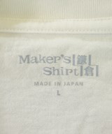 Maker's Shirt 鎌倉（メイカーズシャツカマクラ）Tシャツ・カットソー 白 サイズ:L レディース/2200618010431