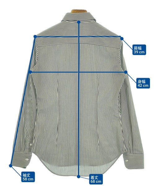 Maker's Shirt 鎌倉（メイカーズシャツカマクラ）カジュアルシャツ 黒 サイズ:38(M位) レディース/2200641133077