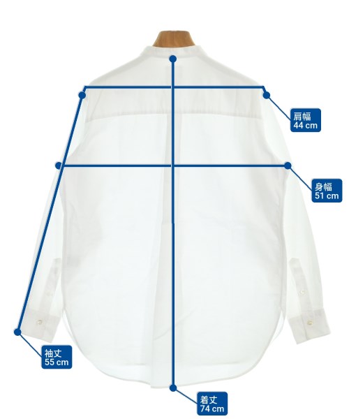 Maker's Shirt 鎌倉（メイカーズシャツカマクラ）カジュアルシャツ 白 サイズ:F レディース/2200629876033