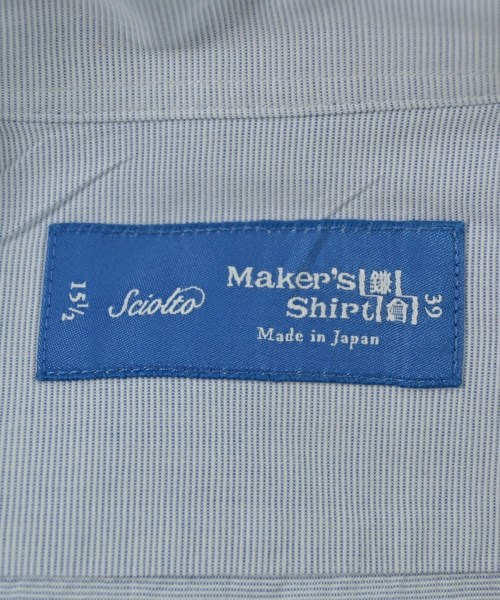 Maker's Shirt 鎌倉（メイカーズシャツカマクラ）カジュアルシャツ 青 サイズ:15 1/2(M位) メンズ/2200614534054