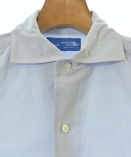 Maker's Shirt 鎌倉（メイカーズシャツカマクラ）カジュアルシャツ 青 サイズ:15 1/2(M位) メンズ/2200614534054