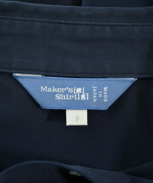 Maker's Shirt 鎌倉（メイカーズシャツカマクラ）カジュアルシャツ 紺 サイズ:9(M位) レディース/2200617289067