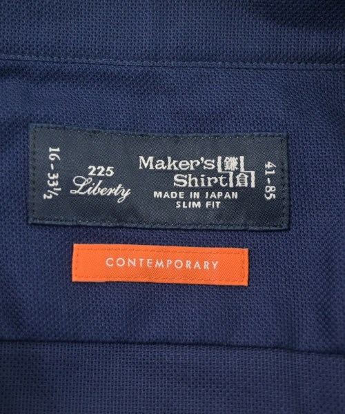 Maker's Shirt 鎌倉（メイカーズシャツカマクラ）カジュアルシャツ 紺 サイズ:41(XL位) メンズ/2200621667769