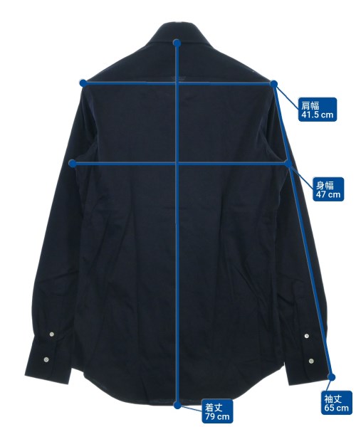 Maker's Shirt 鎌倉（メイカーズシャツカマクラ）カジュアルシャツ 紺 サイズ:39(M位) メンズ/2200623082133