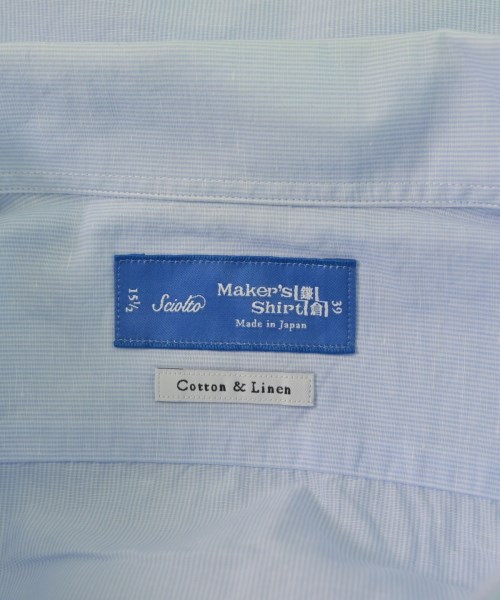 Maker's Shirt 鎌倉（メイカーズシャツカマクラ）ドレスシャツ 青 サイズ:39(M位) メンズ/2200634325014