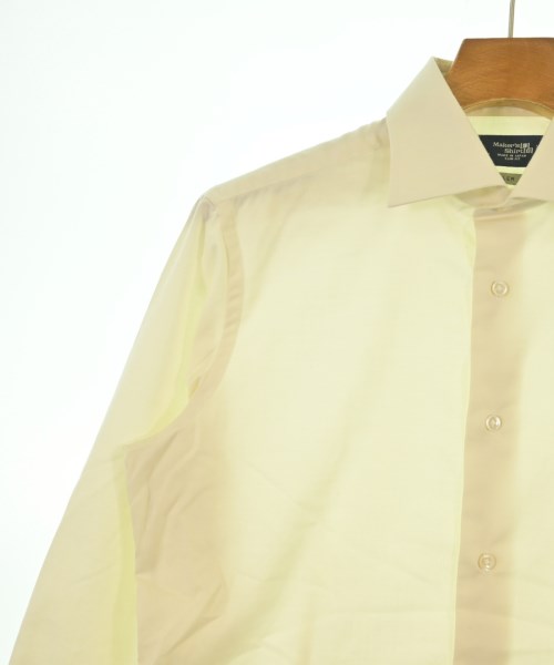 Maker's Shirt 鎌倉（メイカーズシャツカマクラ）ドレスシャツ 黄 サイズ:38(S位) メンズ/2200634325021