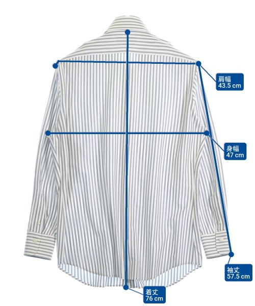 Maker's Shirt 鎌倉（メイカーズシャツカマクラ）カジュアルシャツ 白 サイズ:39(M位) メンズ/2200616151051