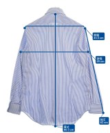 Maker's Shirt 鎌倉（メイカーズシャツカマクラ）カジュアルシャツ 青 サイズ:15 3/4(L位) メンズ/2200612846081