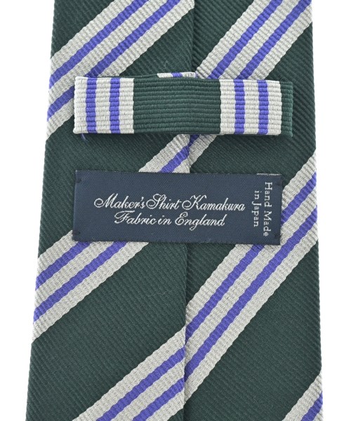 Maker's Shirt 鎌倉（メイカーズシャツカマクラ）ネクタイ 緑 サイズ:- メンズ/2200612846135