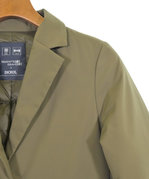 Maker's Shirt 鎌倉（メイカーズシャツカマクラ）ダウンコート カーキ サイズ:M メンズ/2200617438021
