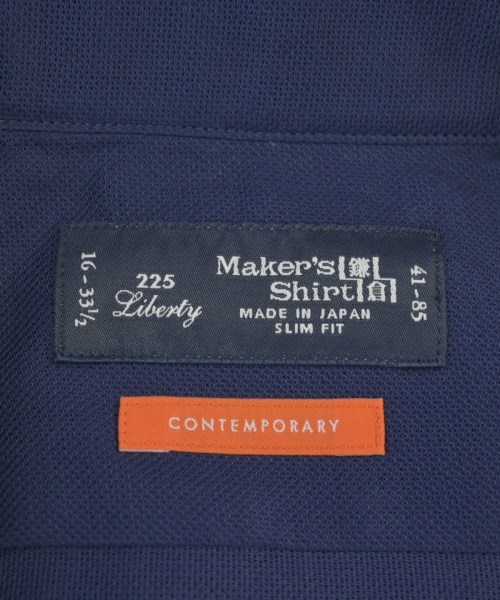 Maker's Shirt 鎌倉（メイカーズシャツカマクラ）カジュアルシャツ 紺 サイズ:41(XL位) メンズ/2200614886405