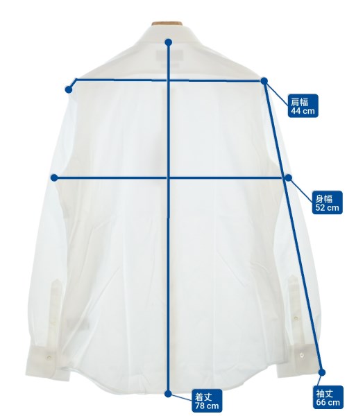Maker's Shirt 鎌倉（メイカーズシャツカマクラ）カジュアルシャツ 白 サイズ:L メンズ/2200614886429