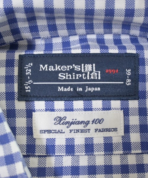 Maker's Shirt 鎌倉（メイカーズシャツカマクラ）カジュアルシャツ 青 サイズ:39(M位) メンズ/2200621182019
