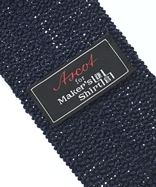 Maker's Shirt 鎌倉（メイカーズシャツカマクラ）ネクタイ 紺 サイズ:- メンズ/2200670073115
