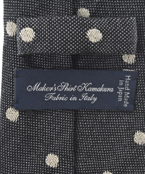 Maker's Shirt 鎌倉（メイカーズシャツカマクラ）ネクタイ グレー サイズ:- メンズ/2200675036061