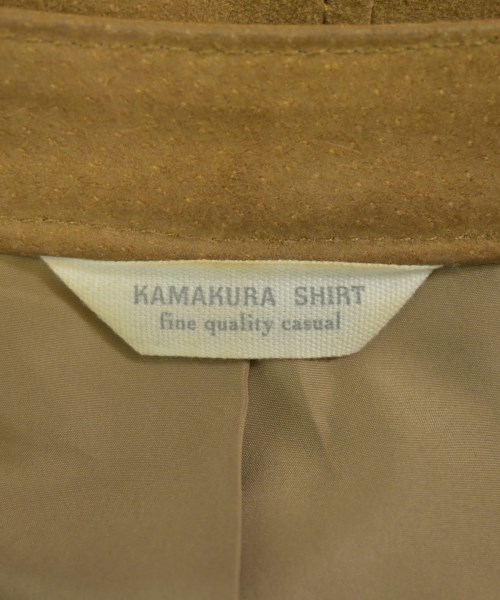 Maker's Shirt 鎌倉（メイカーズシャツカマクラ）ライダース 茶 サイズ:S レディース/2200693074038