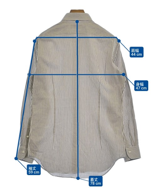 Maker's Shirt 鎌倉（メイカーズシャツカマクラ）カジュアルシャツ 茶 サイズ:39(M位) メンズ/2200697171054