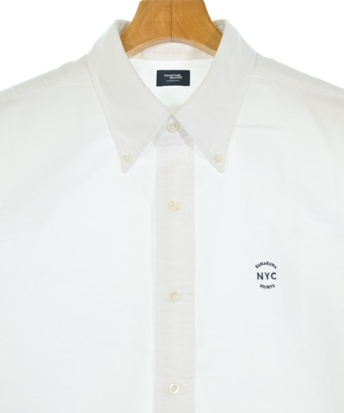 Maker's Shirt 鎌倉（メイカーズシャツカマクラ）カジュアルシャツ 白 サイズ:XL メンズ/2200646480084