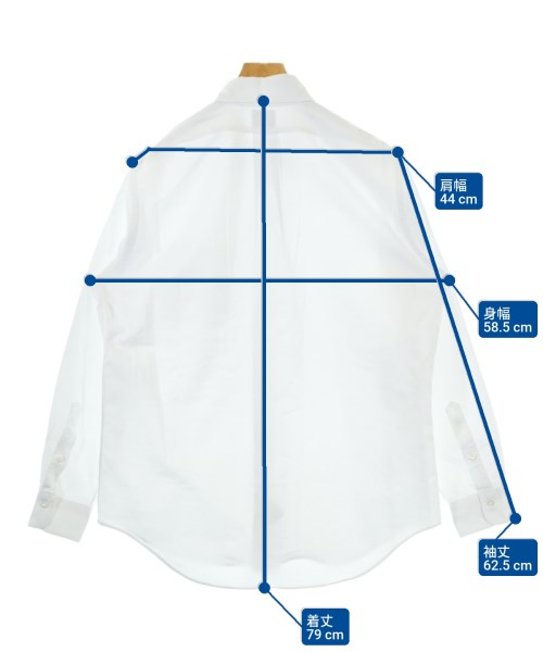 Maker's Shirt 鎌倉（メイカーズシャツカマクラ）カジュアルシャツ 白 サイズ:16(L位) メンズ/2200656722013
