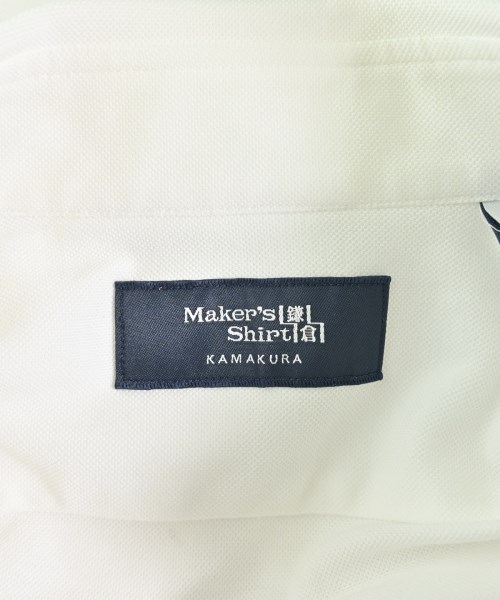 Maker's Shirt 鎌倉（メイカーズシャツカマクラ）ポロシャツ 白 サイズ:M メンズ/2200709079026