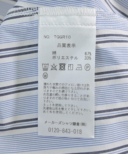 Maker's Shirt 鎌倉（メイカーズシャツカマクラ）シャツワンピース 青 サイズ:F レディース/2200711818071