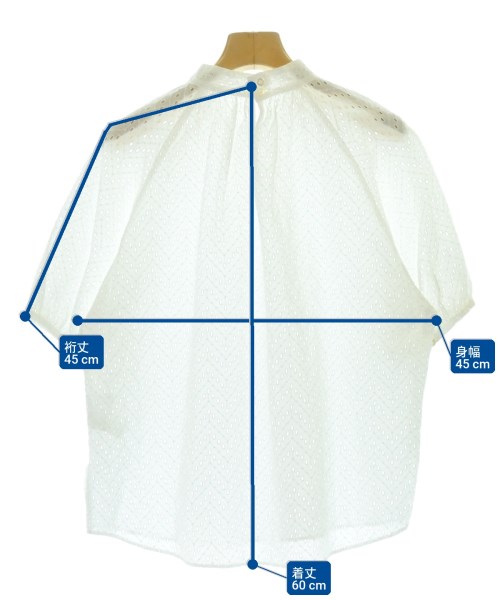 Maker's Shirt 鎌倉（メイカーズシャツカマクラ）ブラウス 白 サイズ:38(M位) レディース/2200713112092