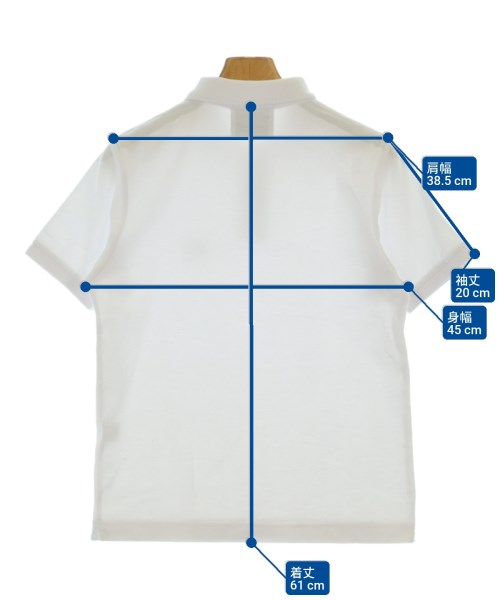 Maker's Shirt 鎌倉（メイカーズシャツカマクラ）ポロシャツ 白 サイズ:0(XS位) メンズ/2200652688047