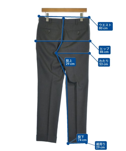 Maker's Shirt 鎌倉（メイカーズシャツカマクラ）スラックス グレー サイズ:46(M位) メンズ/2200644938105