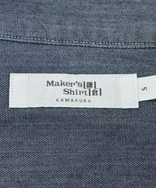Maker's Shirt 鎌倉（メイカーズシャツカマクラ）カジュアルシャツ 紺 サイズ:S メンズ/2200701958015