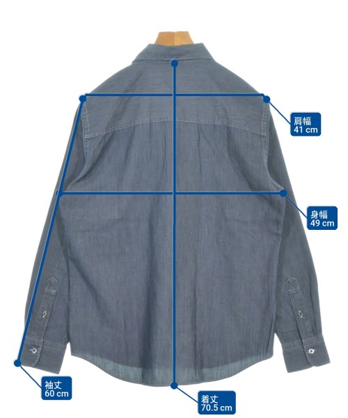 Maker's Shirt 鎌倉（メイカーズシャツカマクラ）カジュアルシャツ 紺 サイズ:S メンズ/2200701958015