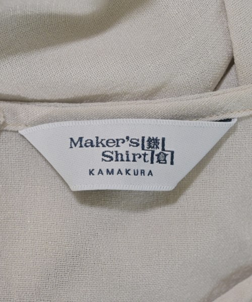 Maker's Shirt 鎌倉（メイカーズシャツカマクラ）ブラウス 白 サイズ:38(M位) レディース/2200704417052