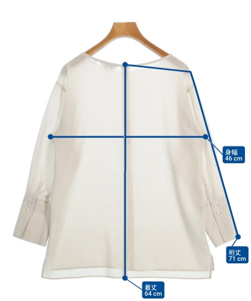 Maker's Shirt 鎌倉（メイカーズシャツカマクラ）ブラウス 白 サイズ:38(M位) レディース/2200704417052