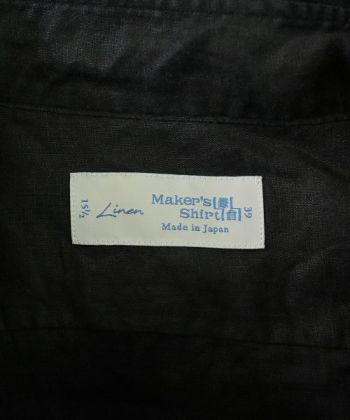 Maker's Shirt 鎌倉（メイカーズシャツカマクラ）カジュアルシャツ 黒 サイズ:15 1/2(M位) メンズ/2200706289077