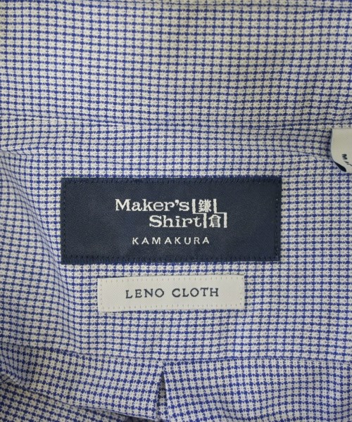 Maker's Shirt 鎌倉（メイカーズシャツカマクラ）カジュアルシャツ 青 サイズ:16(L位) メンズ/2200707065045
