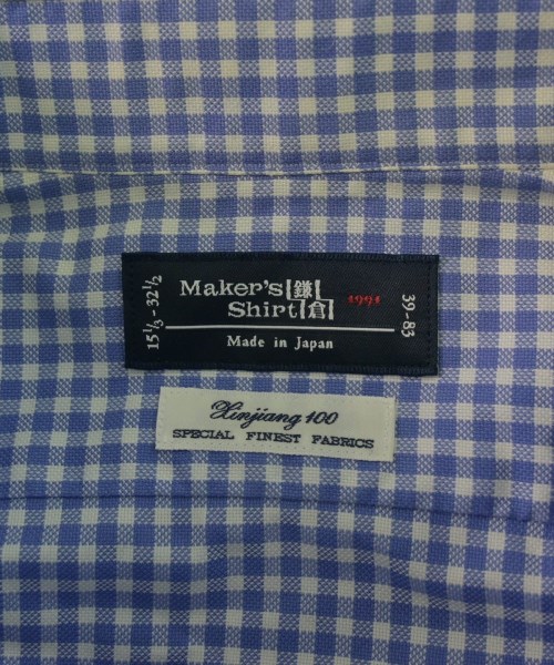 Maker's Shirt 鎌倉（メイカーズシャツカマクラ）カジュアルシャツ 青 サイズ:39(M位) メンズ/2200662560036