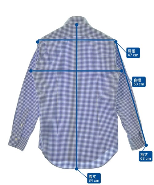 Maker's Shirt 鎌倉（メイカーズシャツカマクラ）カジュアルシャツ 青 サイズ:39(M位) メンズ/2200662560036