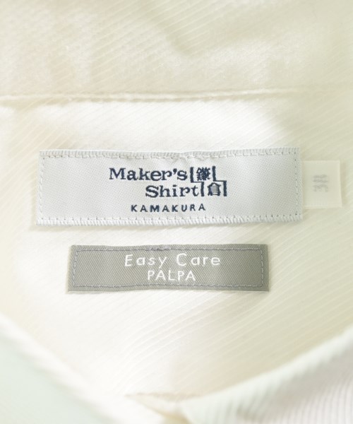 Maker's Shirt 鎌倉（メイカーズシャツカマクラ）ドレスシャツ 白 サイズ:38(M位) レディース/2200667121058